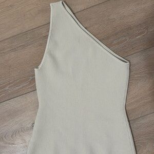 Aritzia One Shoulder Scult Knit